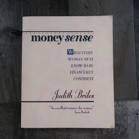 Money Sense: What Every Woman Must Know by Judith Briles Paperback Book - Picture 1 of 8